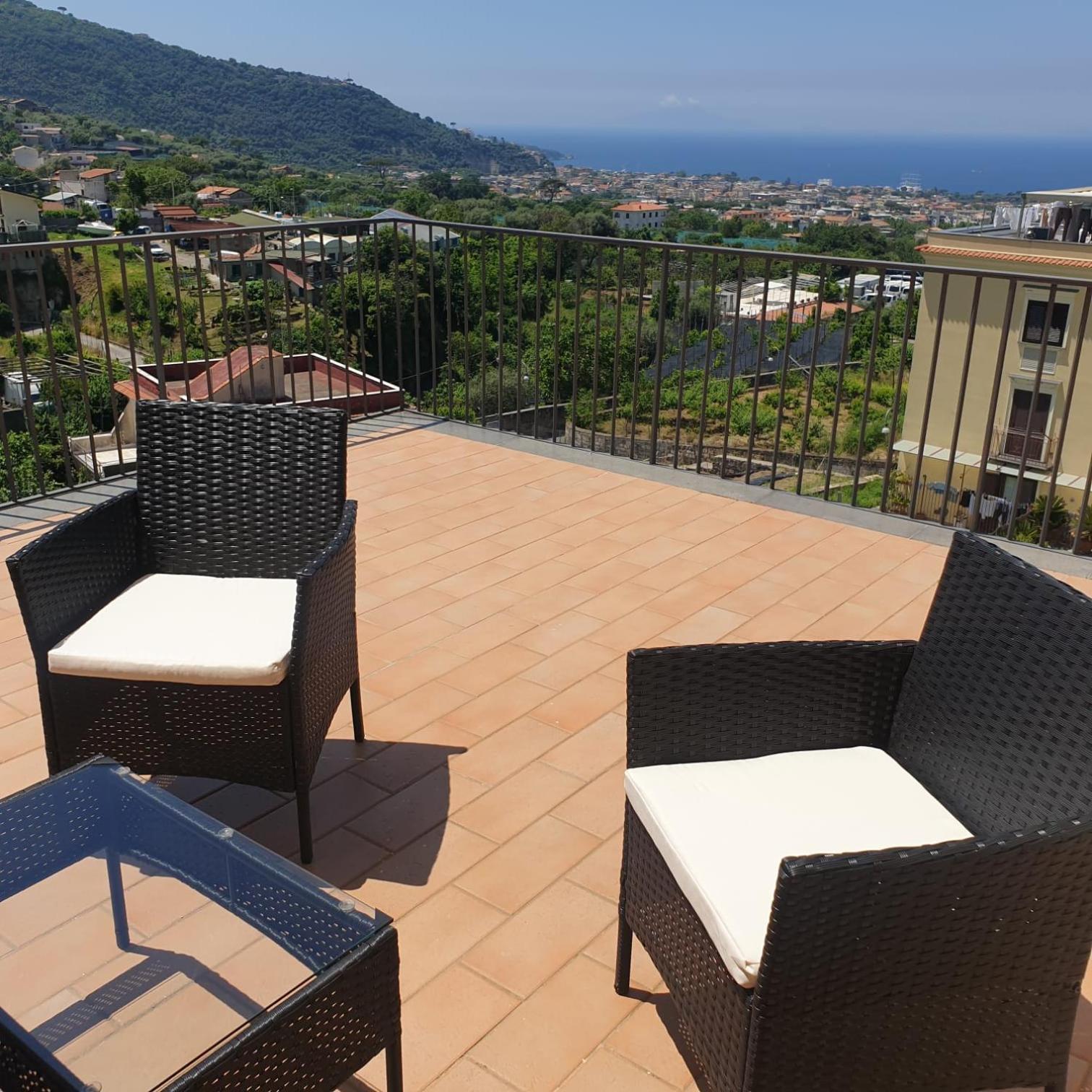La Finestra Sul Mare Sorrento Villa Piano di Sorrento Bagian luar foto